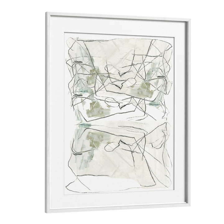 Neutral Abstract Shapes V showcases elegant forms and tones, ideal for modern decor in abstract paintings.