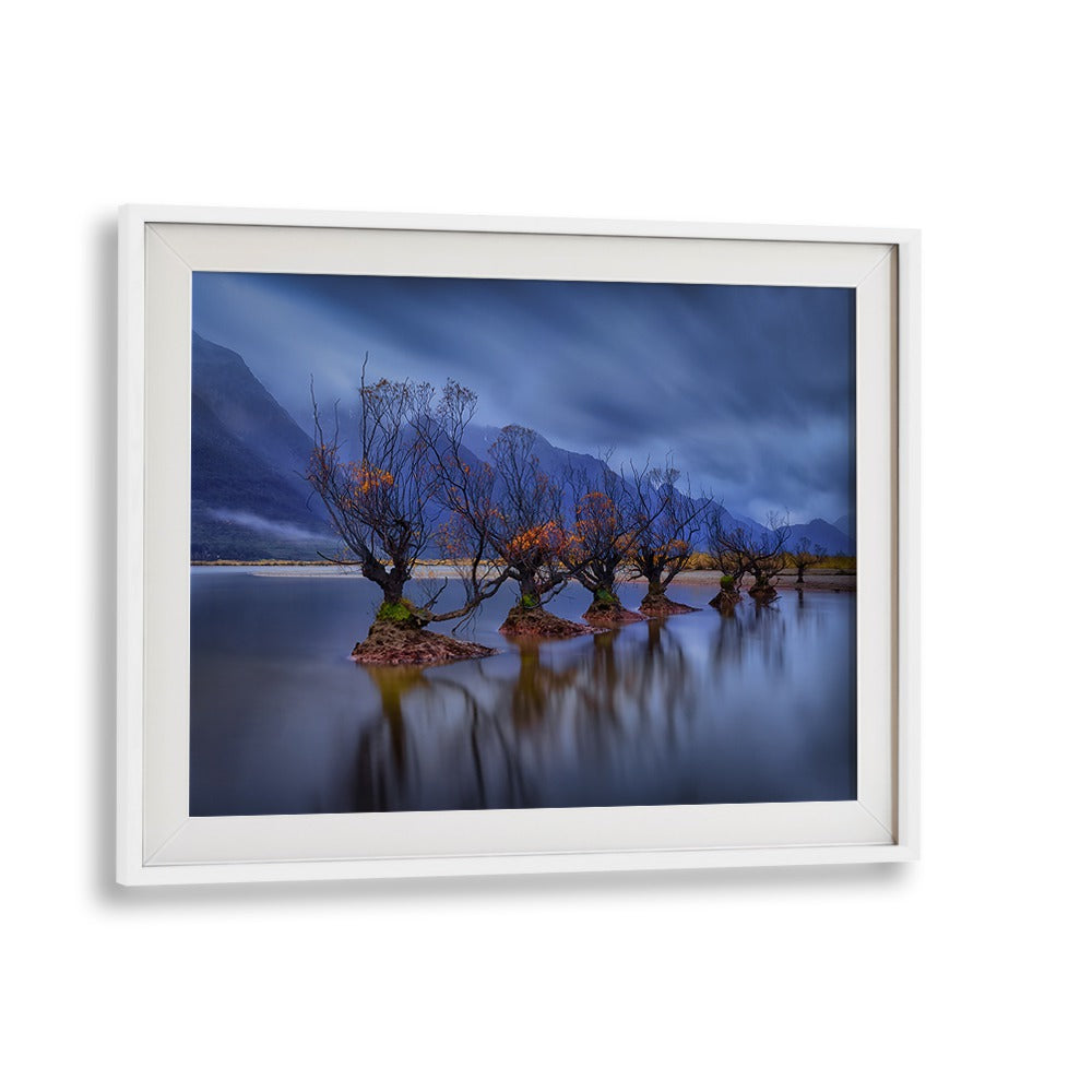 GLENORCHY IN BLUE HOURS BY MICHAEL ZHENG , LANDSCAPE PHOTO PRINTS