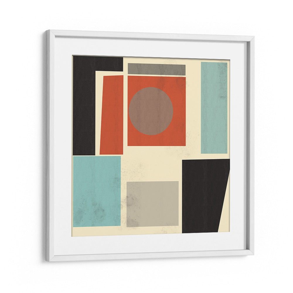 GEOMETRIC POINT I BY THE MIUUS STUDIO , ABSTRACT PAINTINGS, ABSTRACT ART PRINTS