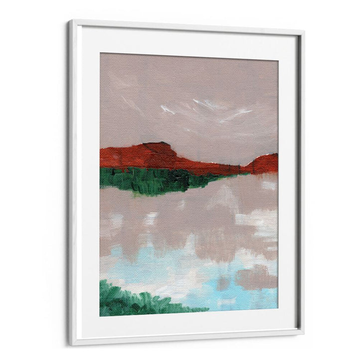 LANDSCAPE WITH A LAKE , LANDSCAPE PAINTINGS