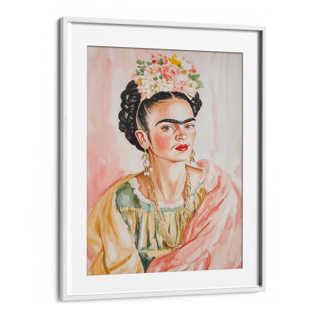 FRIDA WITH FLORAL CROWN