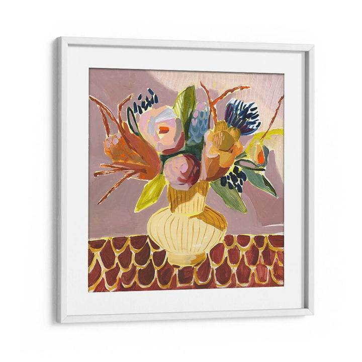 Bright and elegant MAUVE BOUQUET, KITCHEN POSTERS enhance your culinary space with stunning floral artistry.