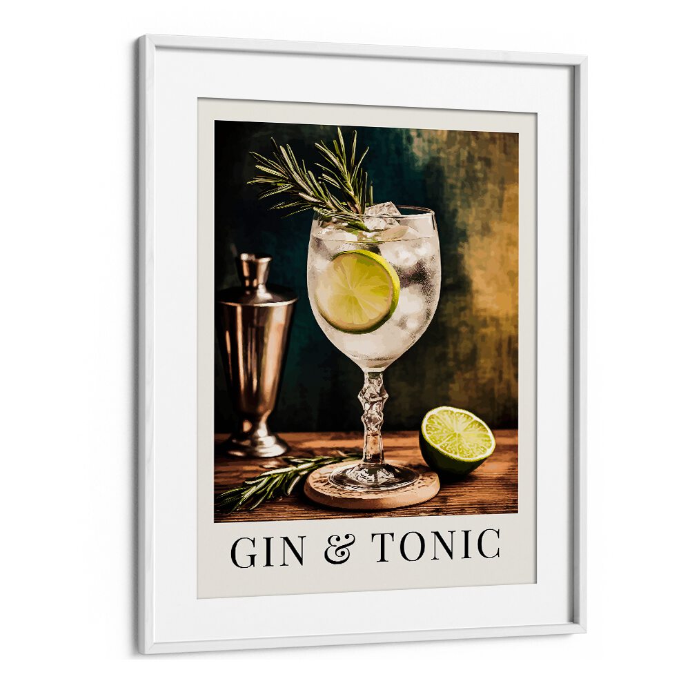 GIN A TONIC BY ANDREAS MAGNUSSON,  BAR POSTERS , BAR ART PRINTS