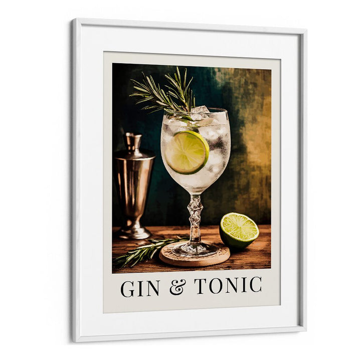 GIN A TONIC BY ANDREAS MAGNUSSON,  BAR POSTERS , BAR ART PRINTS