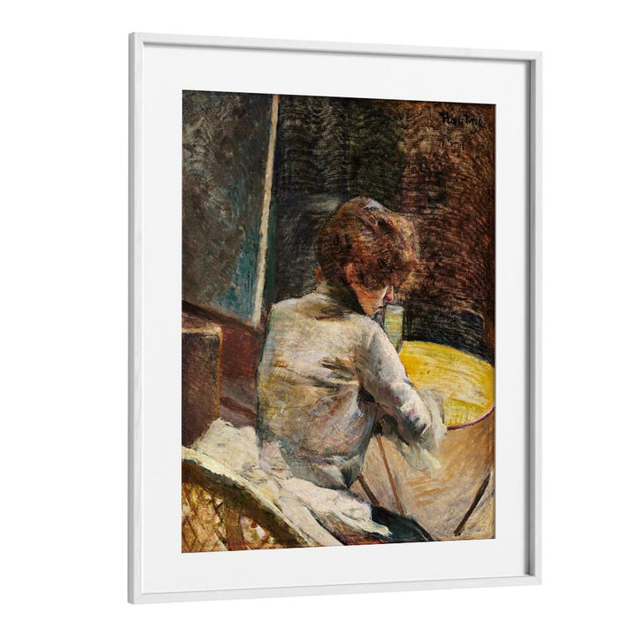 WAITING (CA.1887) , VINTAGE PAINTINGS