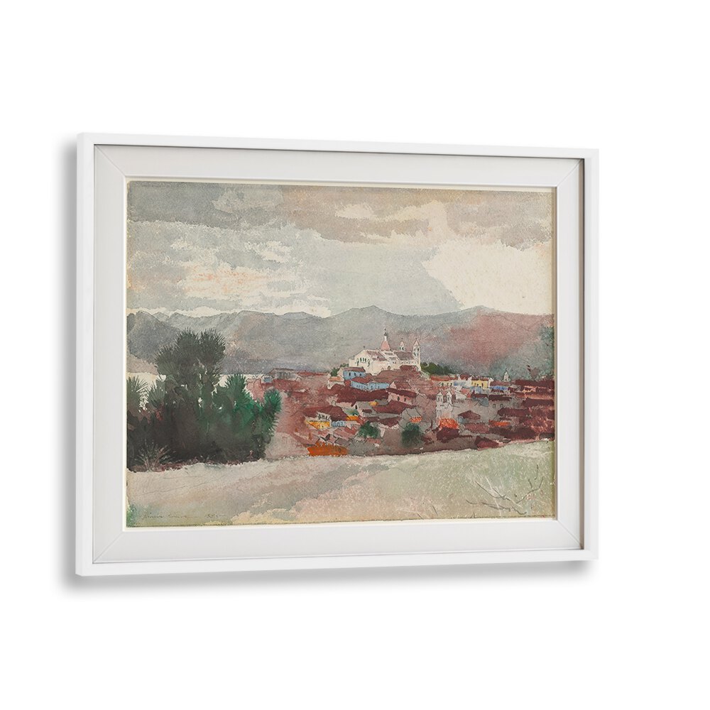 VIEW OF SANTIAGO DE CUBA (1885)  , VINTAGE PAINTINGS