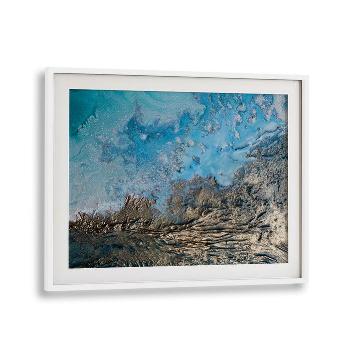 Transform your space with SEA OF REASON, ABSTRACT PAINTINGS, showcasing captivating blues and textures.