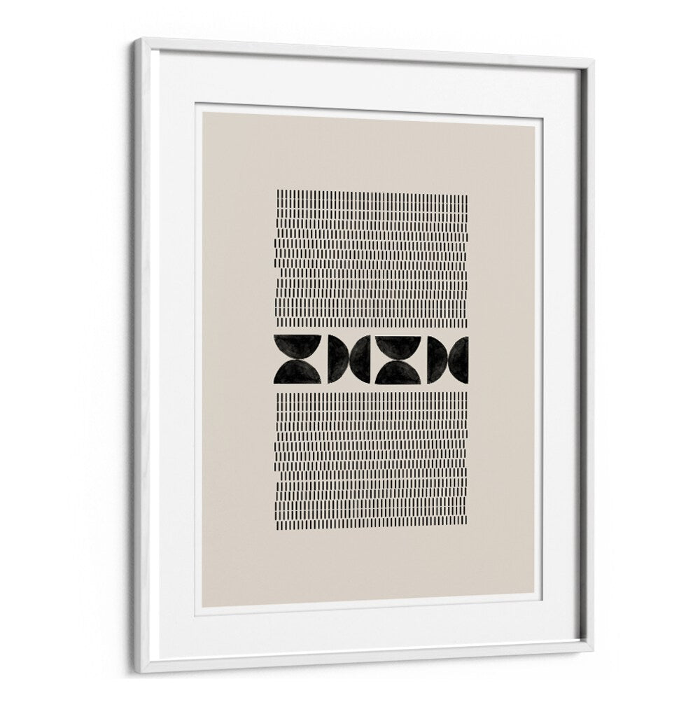 Stunning BAB NO.XIX, GEOMETRIC ART PRINTS in a modern frame, perfect for enhancing your living space with style.