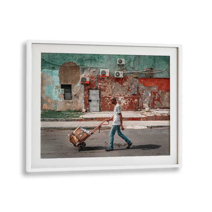 Urban scene captured in WALL , PHOTOGRAPHY PRINTS, showcasing vibrant life and energy on city streets.