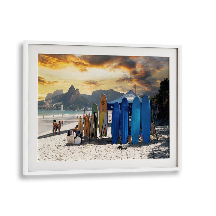RIO DE JANEIRO SUNSET SURF BEACH   , BEACH PAINTINGS