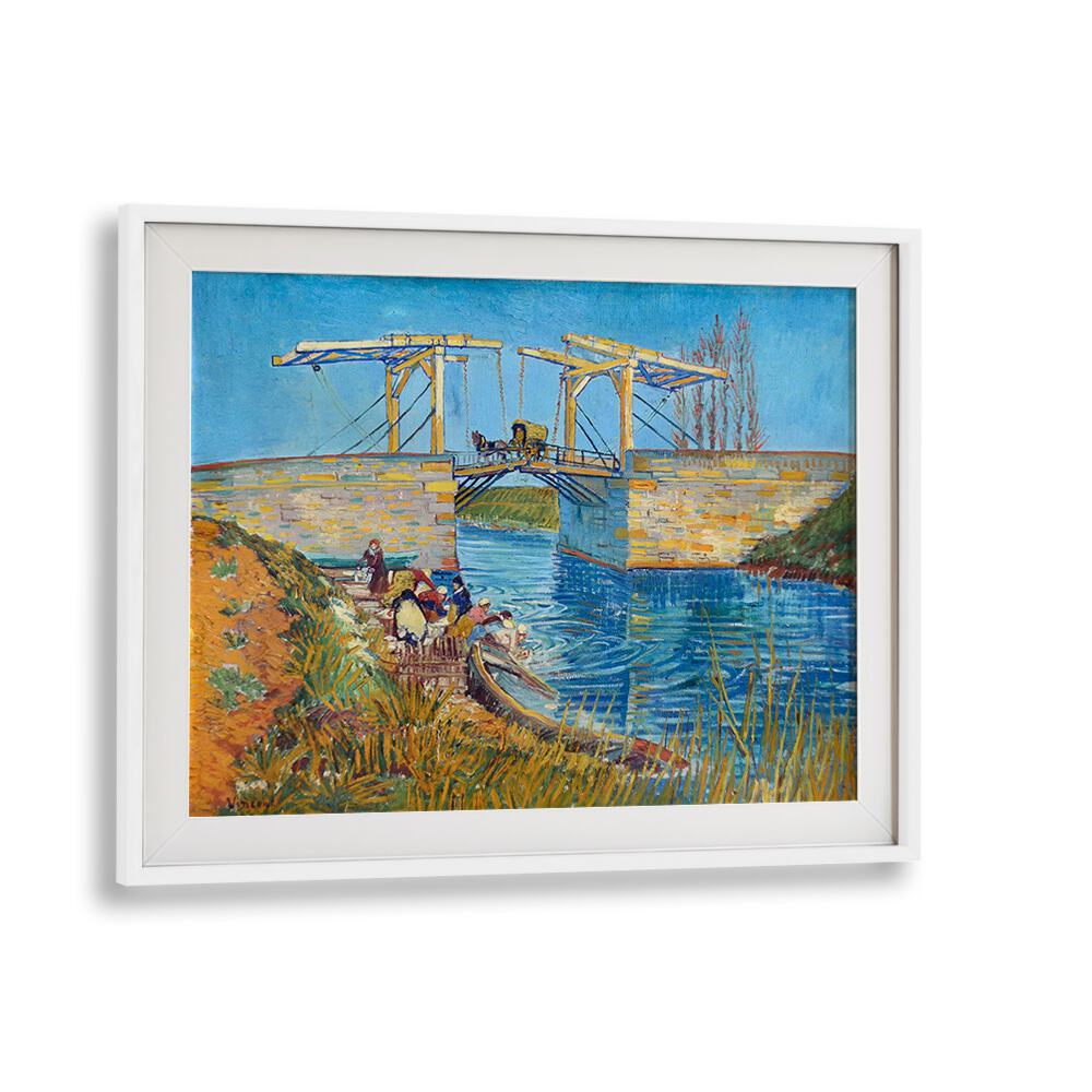 THE LANGLOIS BRIDGE AT ARLES (1888)- A FAMOUS PAINTING ,  VINTAGE PAINTINGS