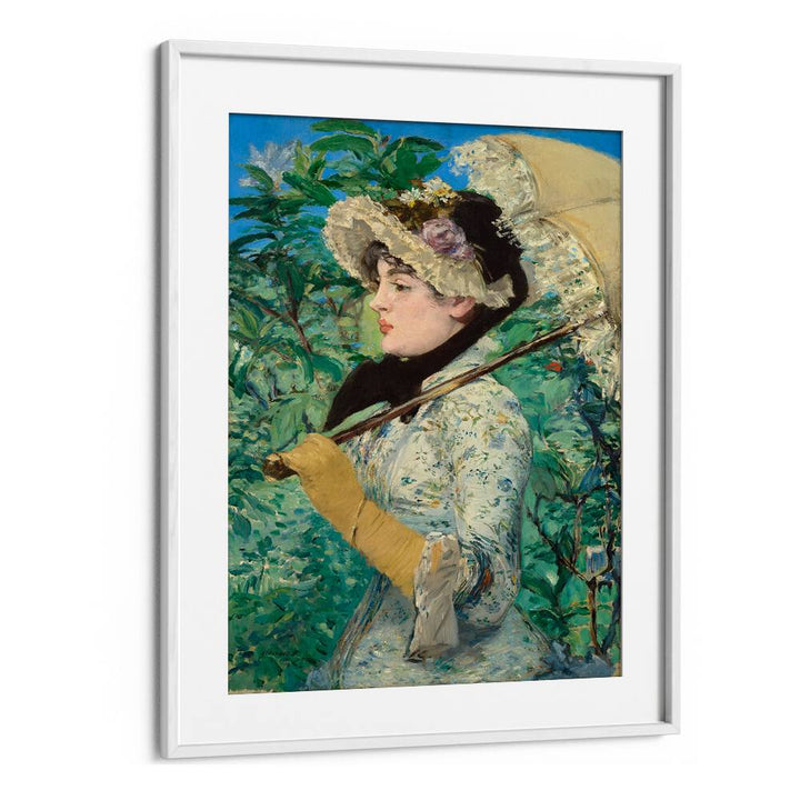 JEANNE SPRING (1881) BY EDOUARD MANET , VINTAGE PAINTINGS