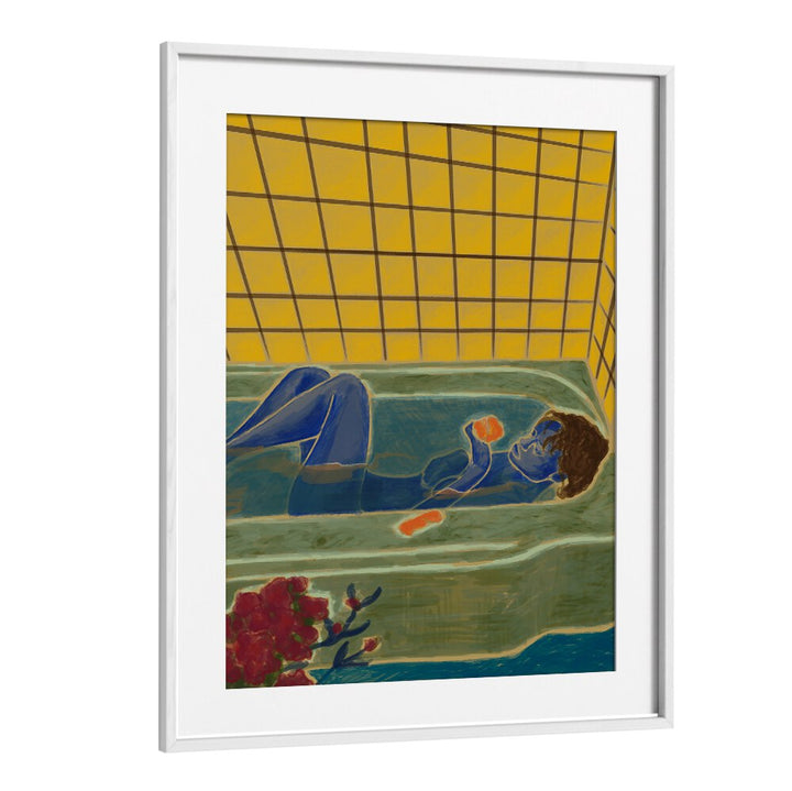 Elegant illustration from THE ROSE, PORTRAITS collection, showcasing beauty and art in a serene setting.
