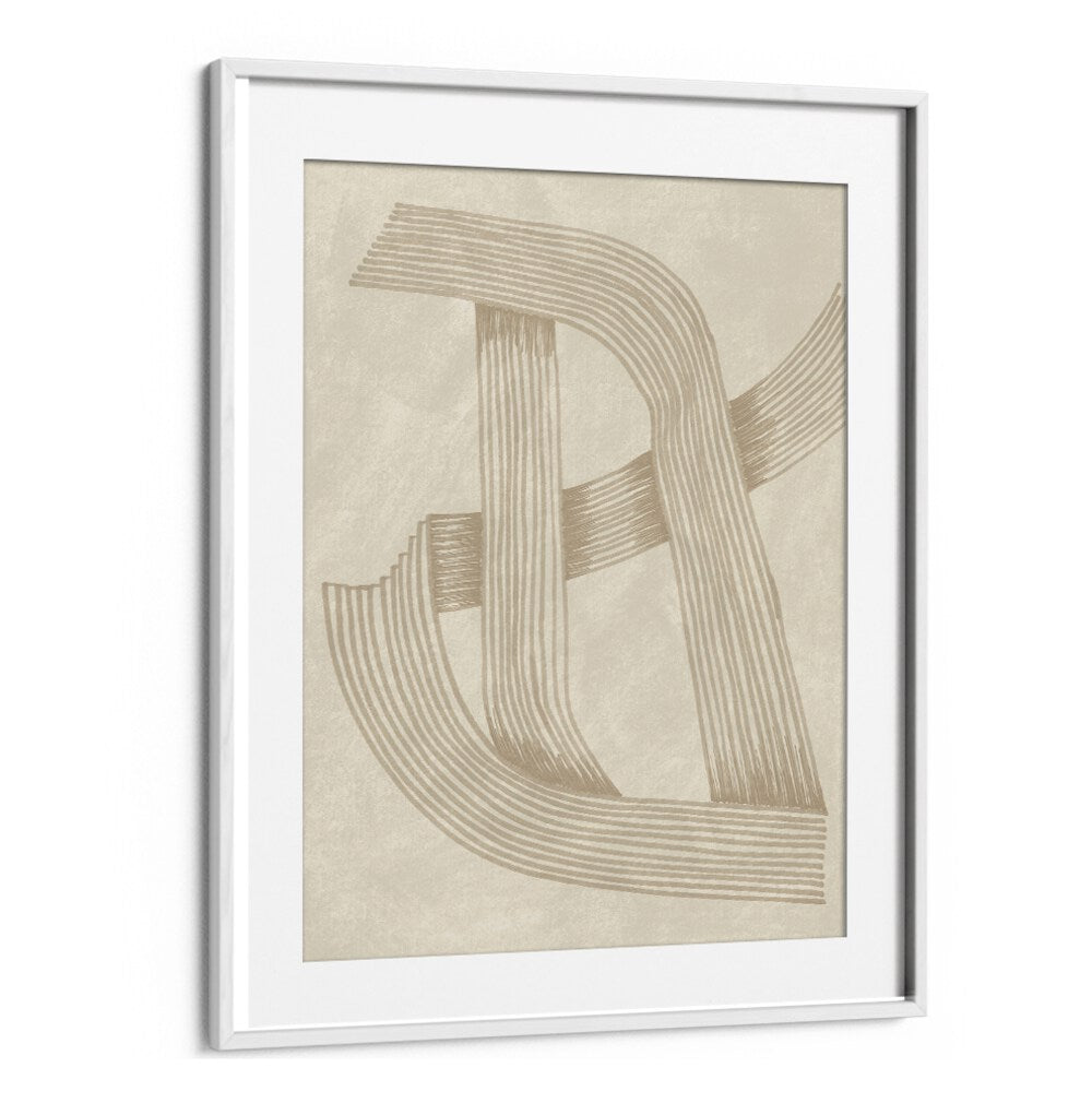 Elegant wall art featuring ABSTRACT SOPHISTICATED LINE 02, blending contemporary design with refined aesthetics.