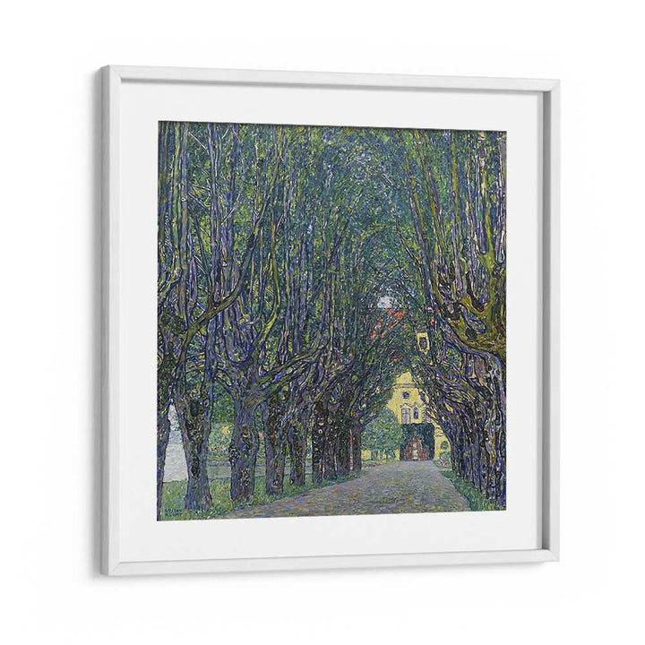 ALLEE AT SCHLOSS KAMMER (1910) , VINTAGE PAINTINGS