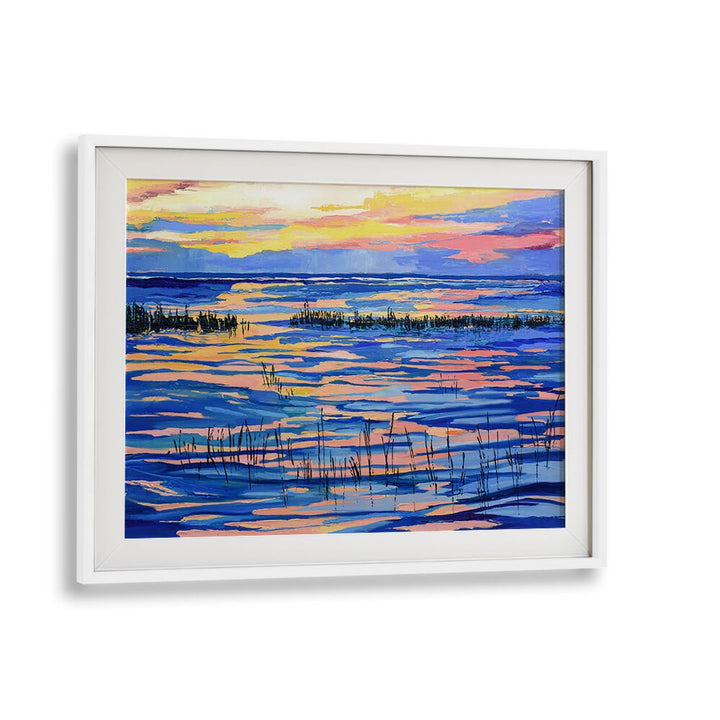SUNSET COLORS , LANDSCAPE PAINTINGS