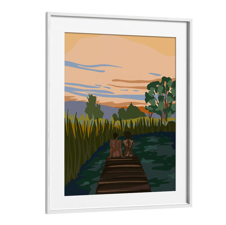 OH MIRROR IN THE SKY , LANDSCAPE PAINTINGS