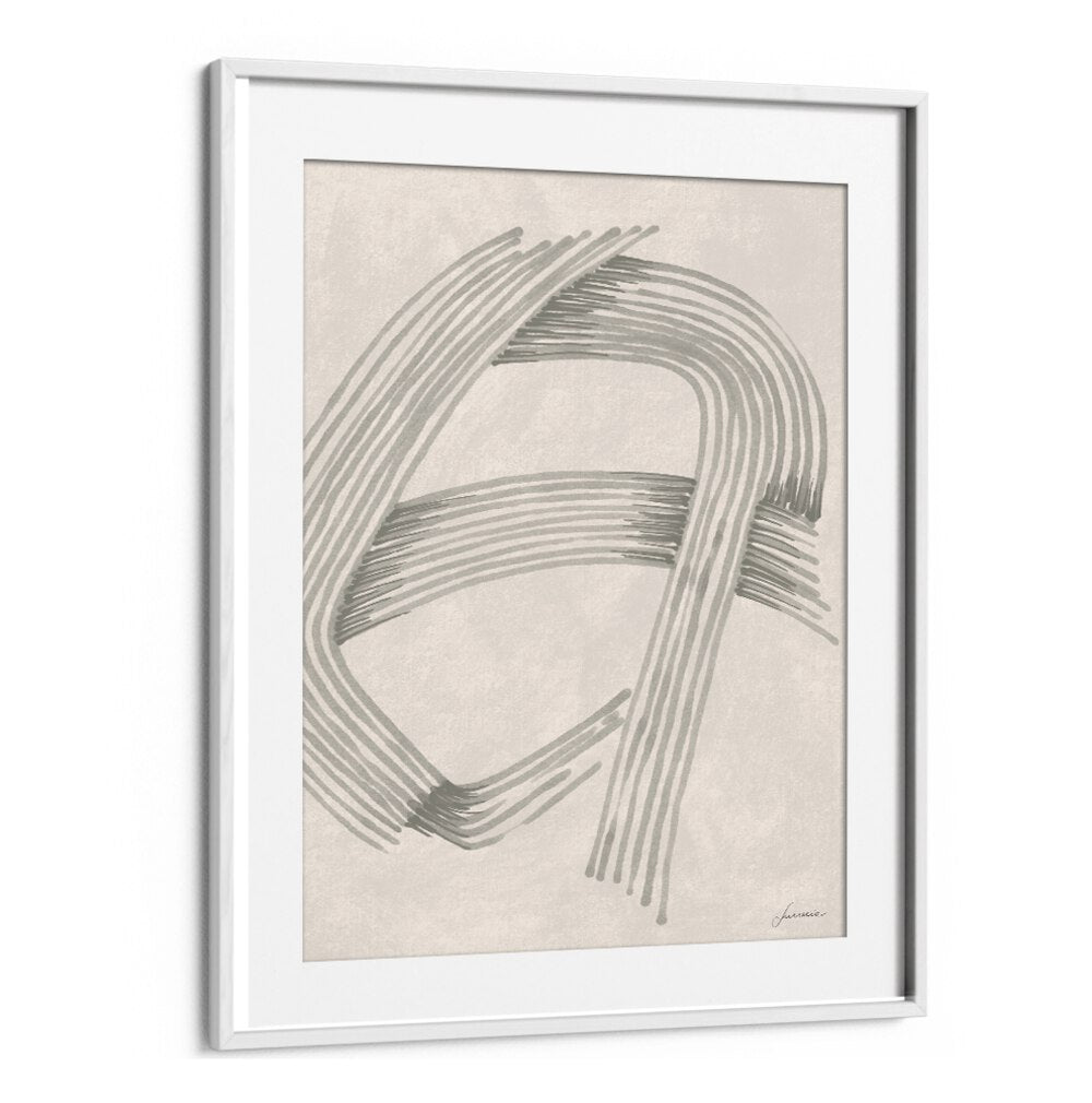 Stylish wall art featuring ABSTRACT GREY INTERSECTIONS 02, perfect for elevating your living space decor.