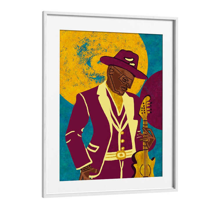 Musician Guy III movie posters featuring a stylish artist with a guitar, perfect for music lovers' decor.