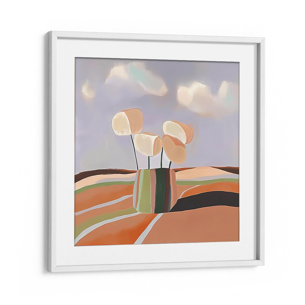 Enhance your decor with the FLOWER POT ABSTRACT III, blending artistry and style for your favorite plants.