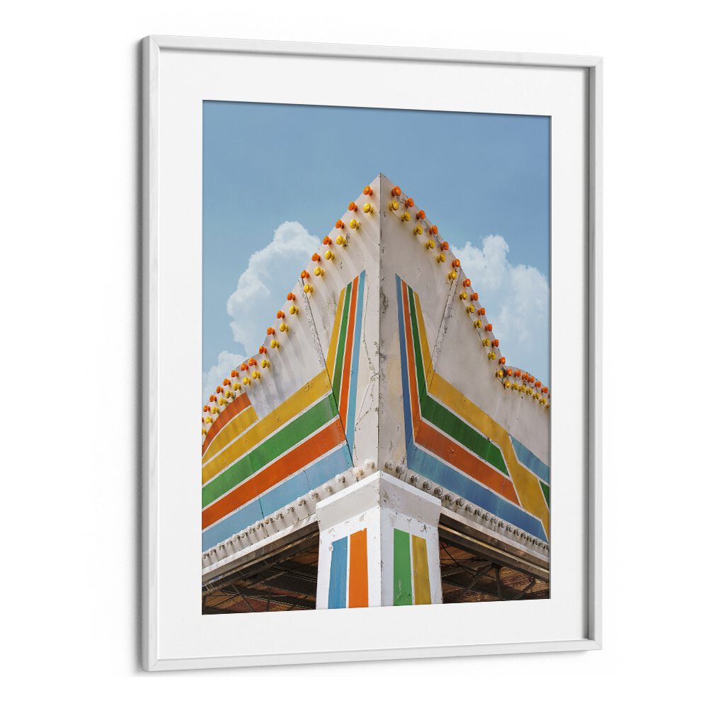 Colorful architectural details capture the essence of city life in BRIGHTON FUN, PHOTOGRAPHY PRINTS collection.
