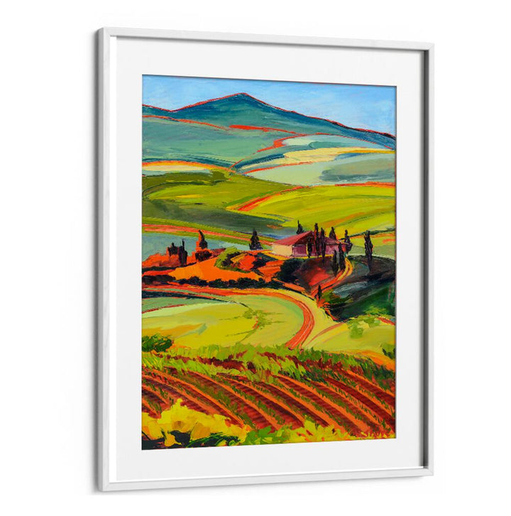 TUSCAN HILLS , LANDSCAPE PAINTINGS