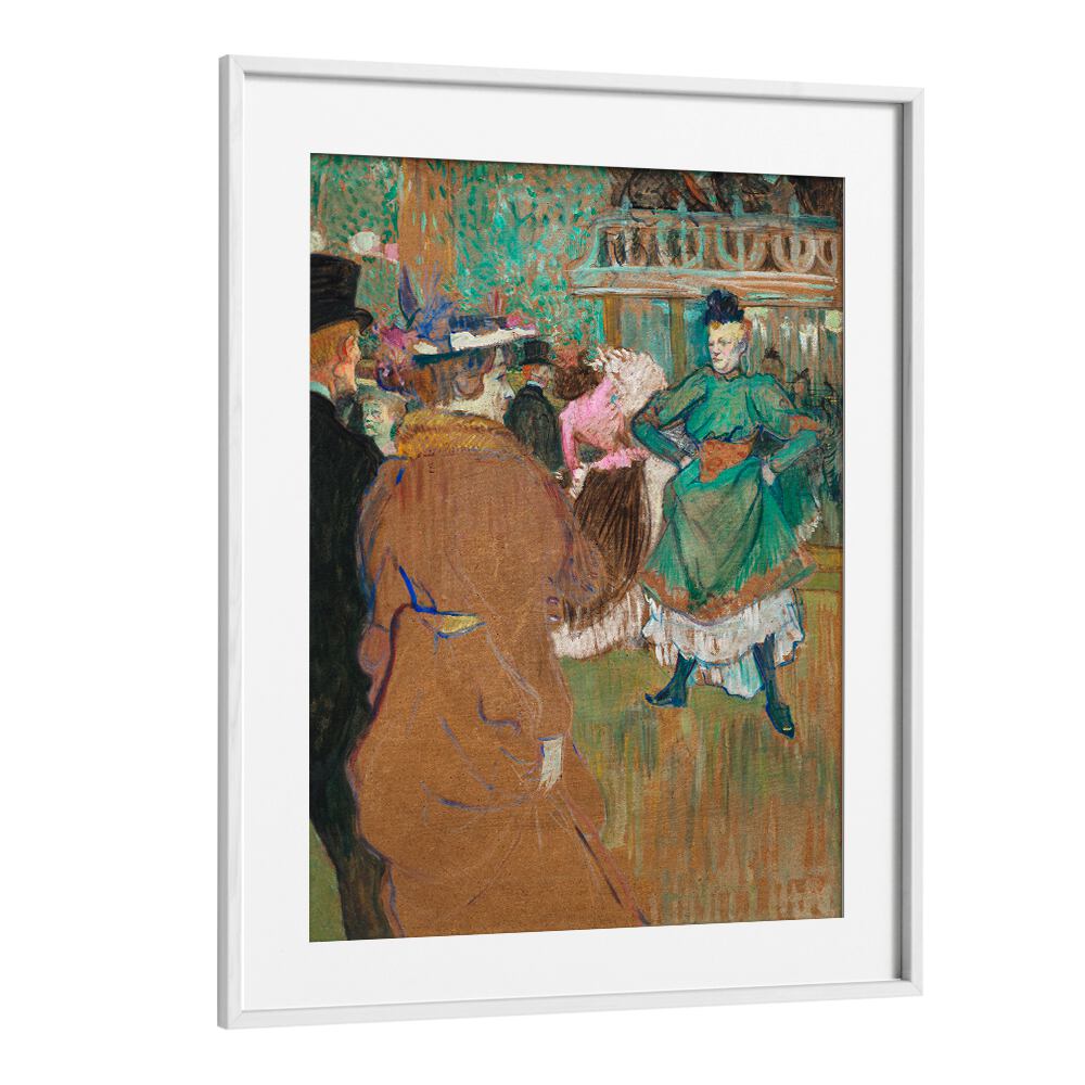 QUADRILLE AT THE MOULIN ROUGE (1892) , VINTAGE PAINTINGS