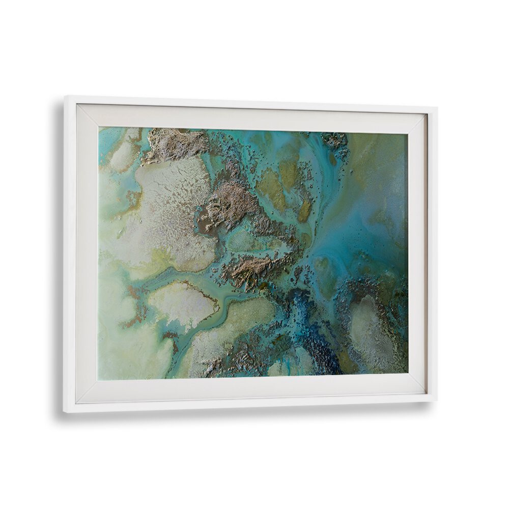 Experience tranquility with COASTAL- JOURNEY, ABSTRACT PAINTINGS, blending modern art and coastal inspiration.