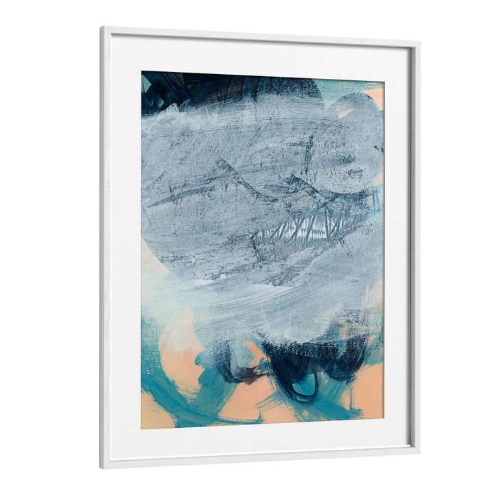 Elegant GREY CLOUDS VIII, ABSTRACT PAINTINGS featuring soothing hues, perfect for enhancing your home decor.