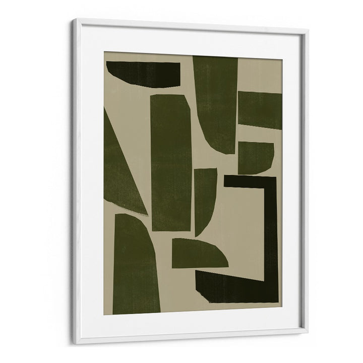 GREEN COMPOSITION III BY THE MIUUS STUDIO , ABSTRACT PAINTINGS, ABSTRACT ART PRINTS