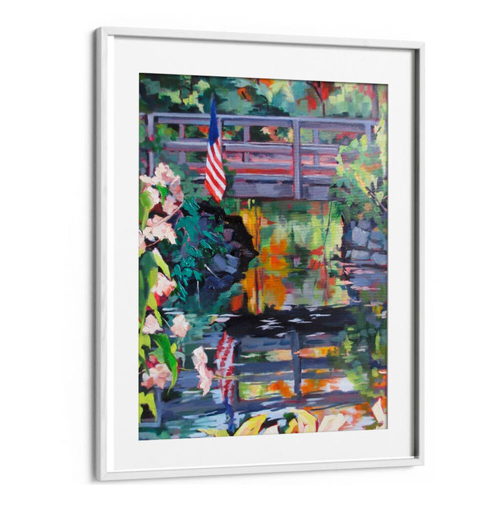 JULY 4 IN PRINCETON , LANDSCAPE PAINTINGS