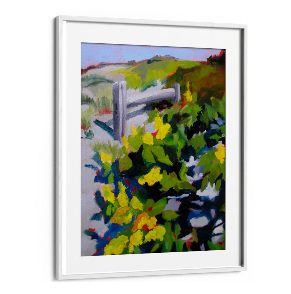 OCTOBER IN THE DUNES , LANDSCAPE PAINTINGS