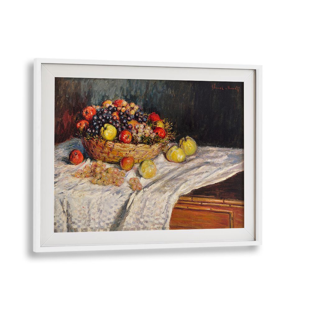 APPLES AND GRAPES (1879–1880) , VINTAGE PAINTINGS