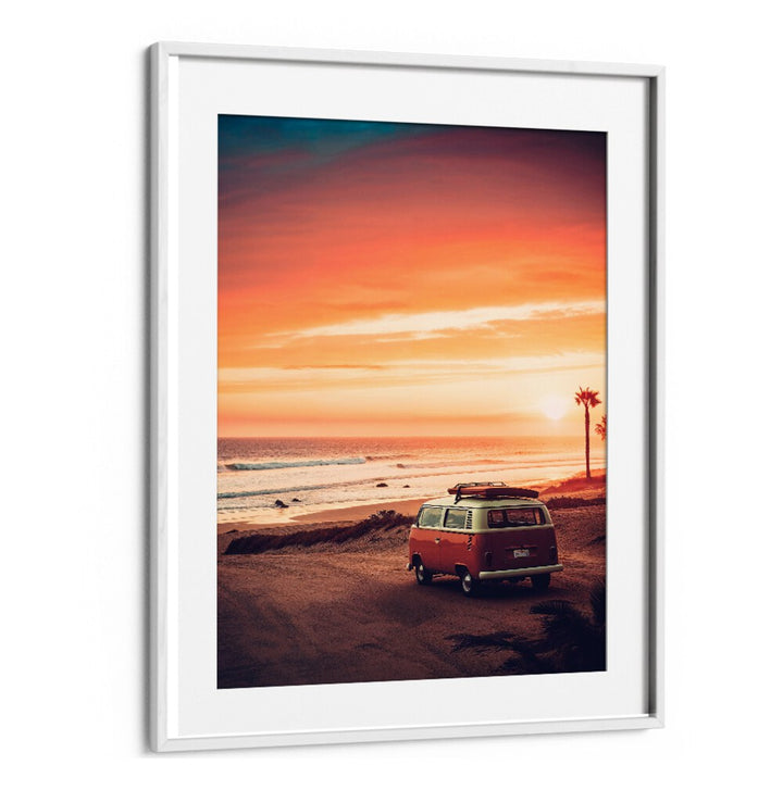 VAN SUNSET , CAR POSTERS