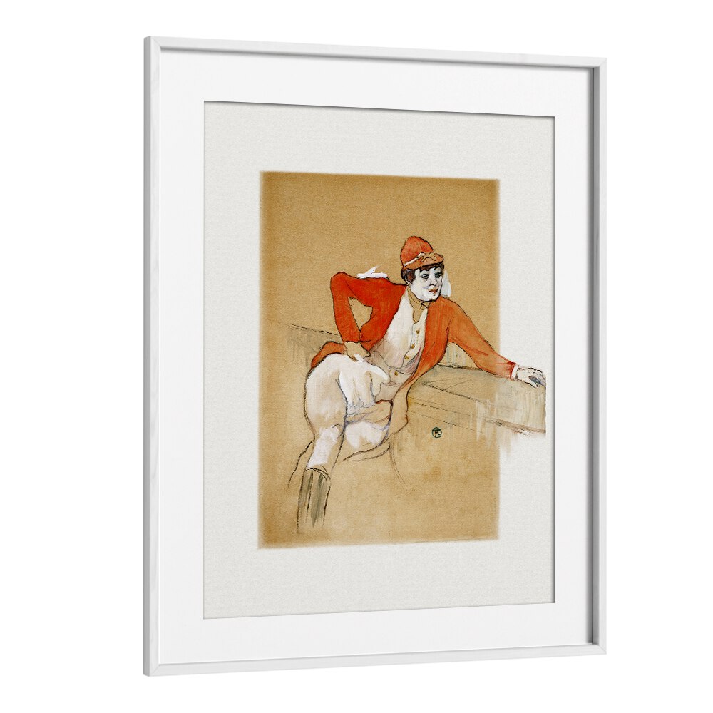 LA MACARONA IN THE COSTUME OF A JOCKEY (1893)  , VINTAGE PAINTINGS