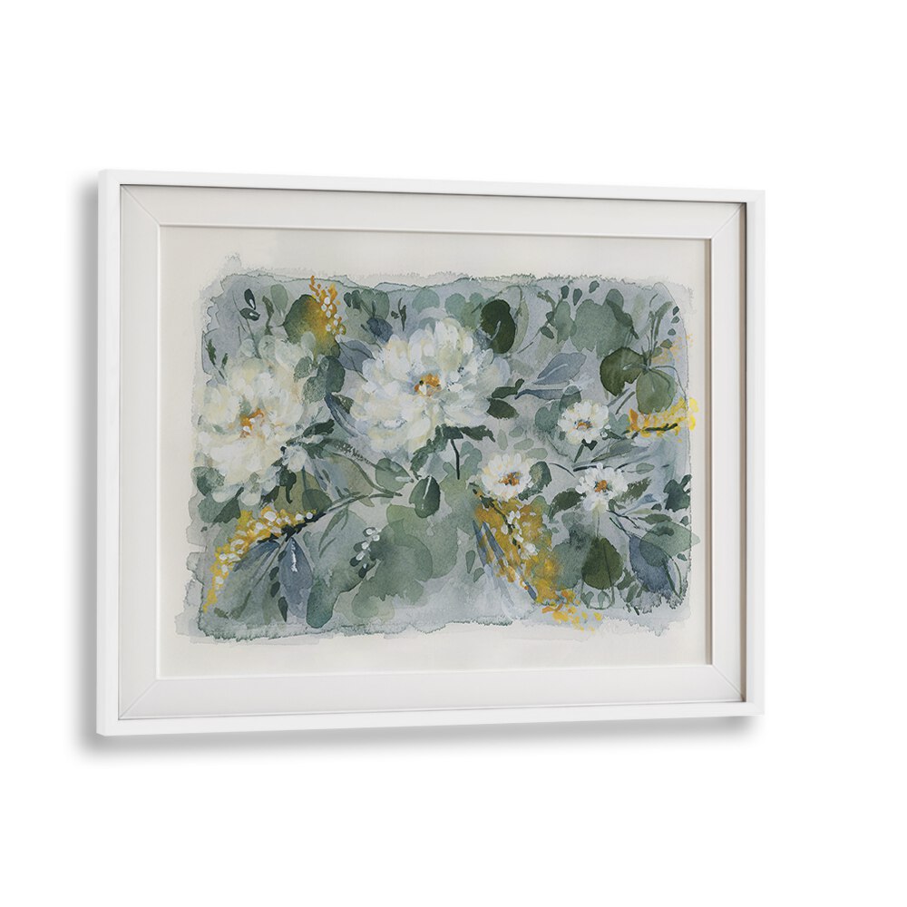 Elegant WHITE BOUQUET featuring white blooms and lush greenery, perfect for any occasion to enhance your decor.