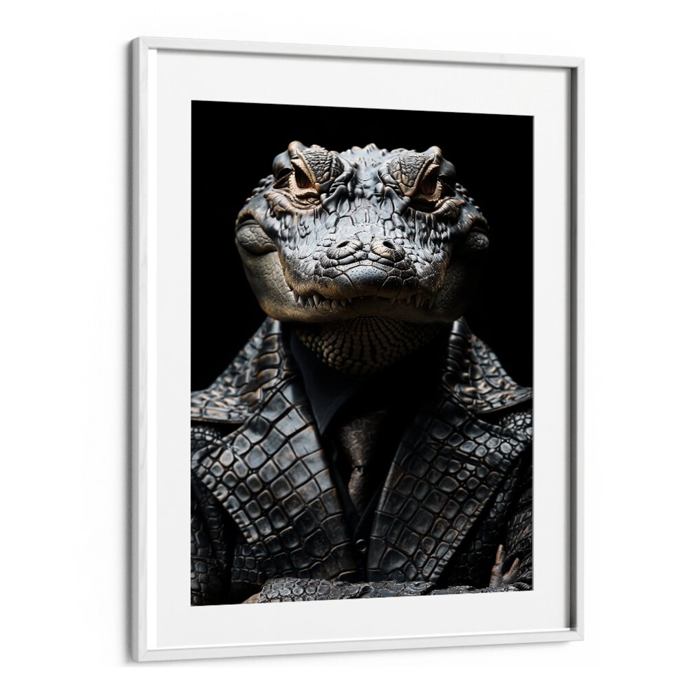 WILD SUITS - CROCODILE , ANIMAL PAINTINGS