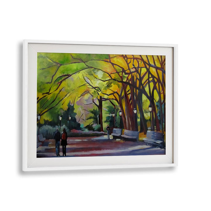 AUTUMN IN CENTRAL PARK , LANDSCAPE PAINTINGS