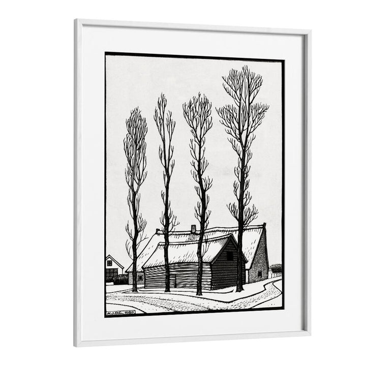 WINTER (1920) , VINTAGE PAINTINGS