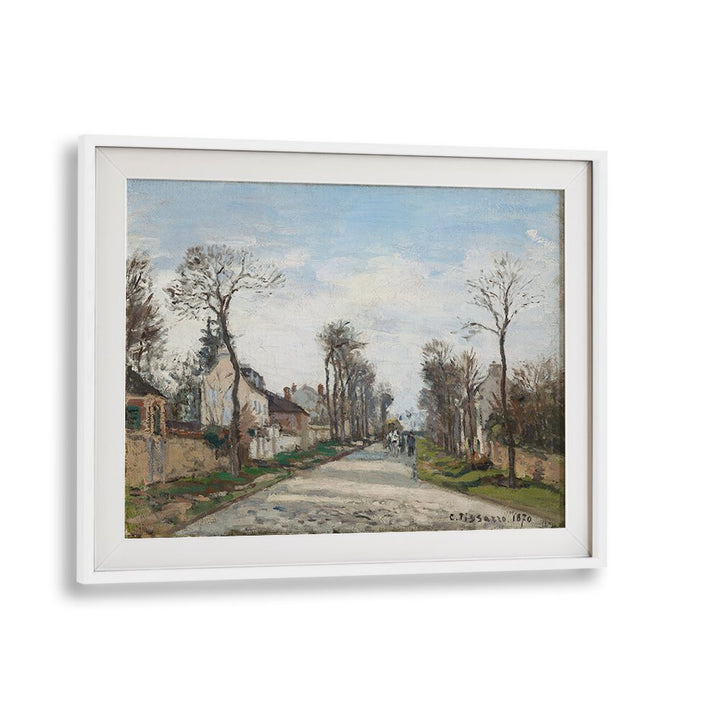 VERSAILLES ROAD, LOUVECIENNES (1870) , VINTAGE PAINTINGS