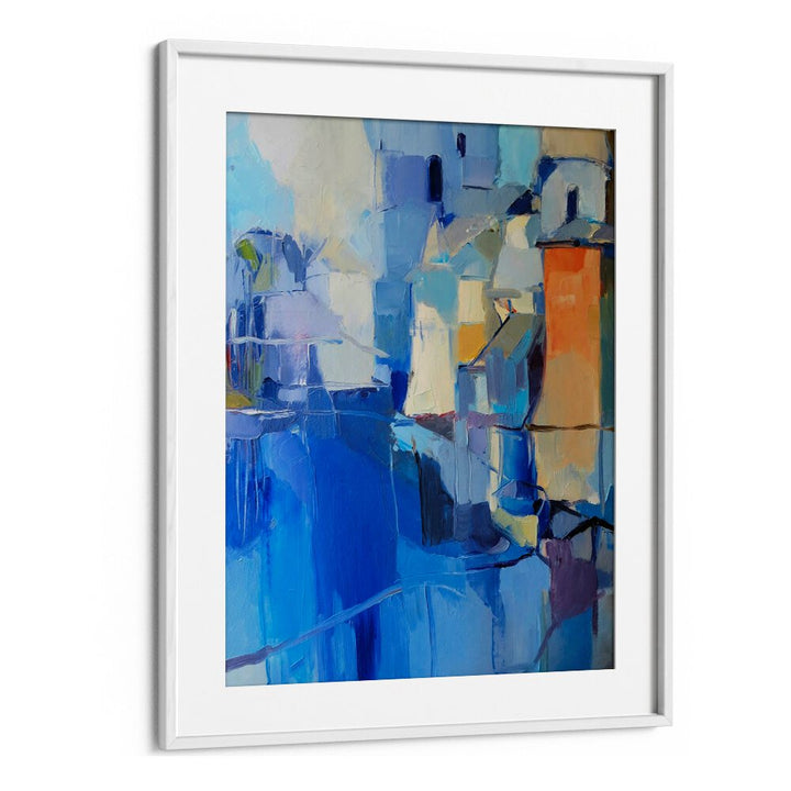 Vibrant ORANGE FORTRESS, ABSTRACT PAINTINGS that enhance any space with bold colors and unique style. Perfect for art lovers.