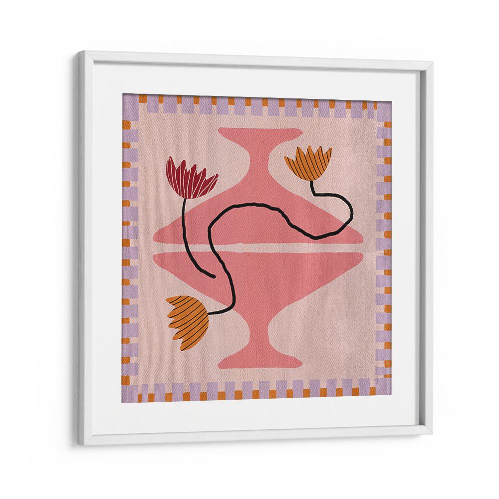 Vibrant floral design in OUT OF VASE BLOOMS VIII, FASHION POSTERS, perfect for enhancing home décor.