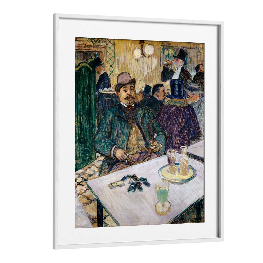 MONSIEUR BOILEAU AT THE CAFÉ (1893) , VINTAGE PAINTINGS