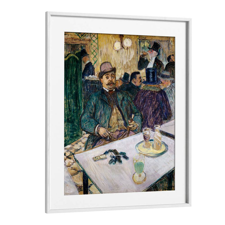 MONSIEUR BOILEAU AT THE CAFÉ (1893) , VINTAGE PAINTINGS