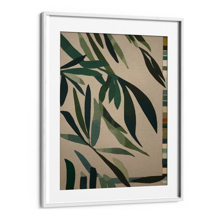 PAPER CUT GREEN LEAVES, FLORAL FLOWER PAINTINGS enhance any space with vibrant nature-inspired artistry.