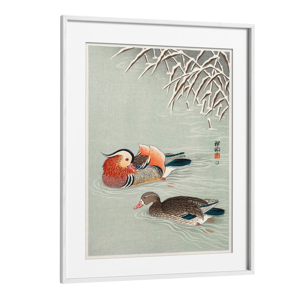 MANDARIN DUCKS (1925 - 1936)   , JAPANESE PAINTINGS , JAPANESE ART PRINTS