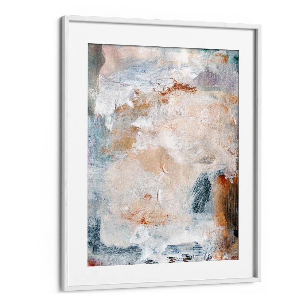 Elegant ADJUSTMENT, ABSTRACT PAINTINGS in soft hues, perfect for modern decor. Transform your space with art.