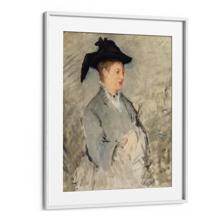 MADAME ÉDOUARD MANET (SUZANNE LEENHOFF, 1830–1906) BY EDOUARD MANET , VINTAGE PAINTINGS