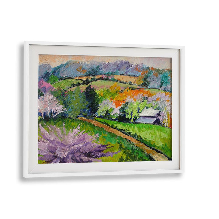 COVERBRIDGE ROAD , LANDSCAPE PAINTINGS
