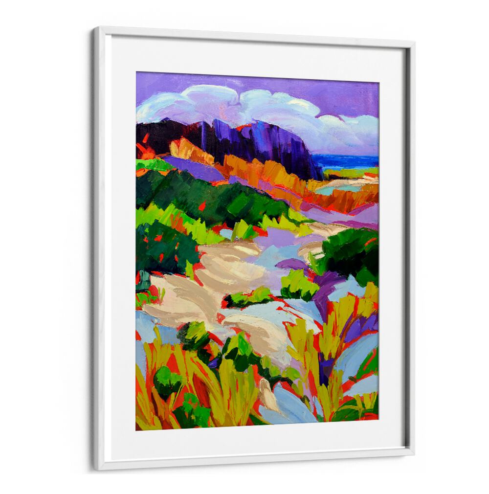 OVER THE DUNES V, LANDSCAPE PAINTINGS